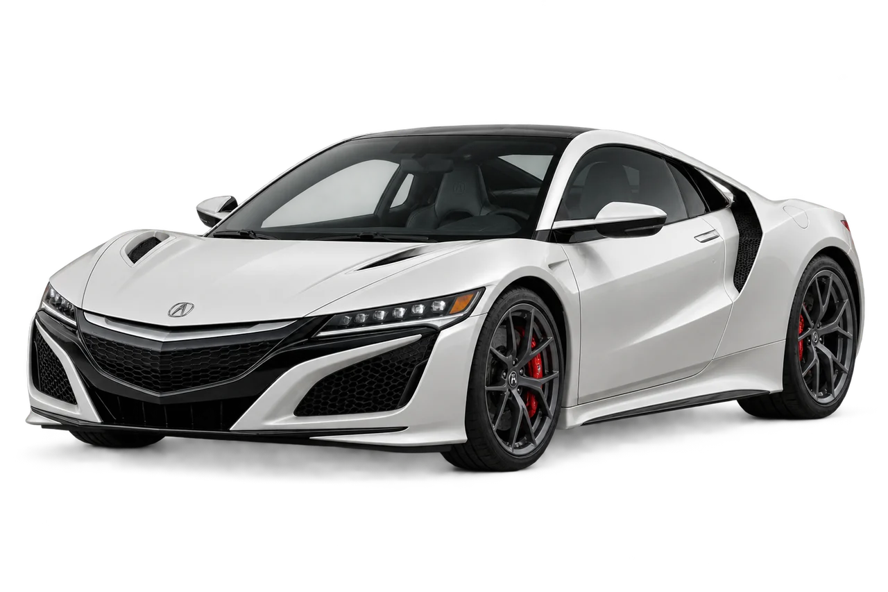 acura NSX · Modelio iliustracija