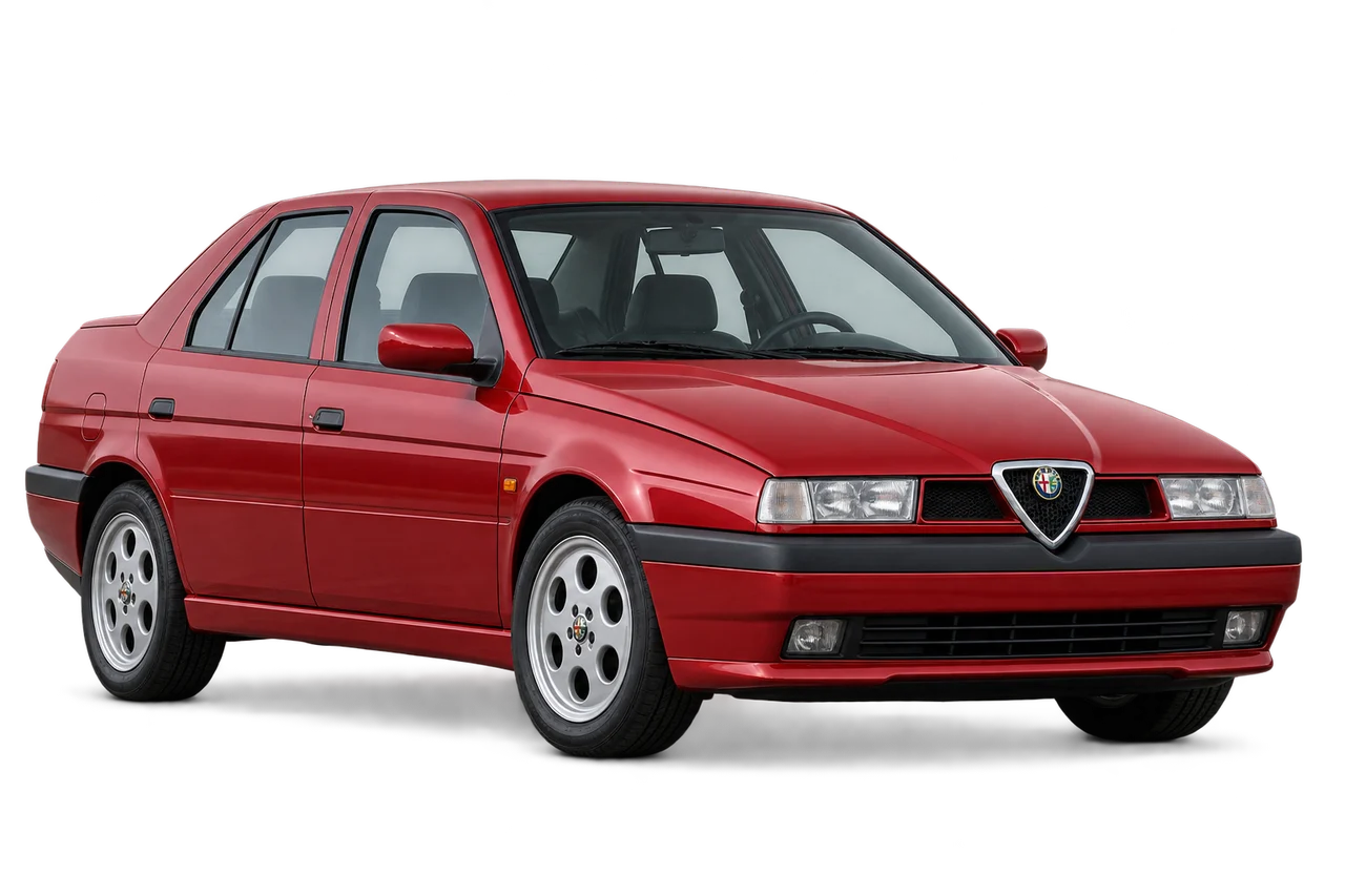 alfa-romeo 155 · Modelio iliustracija