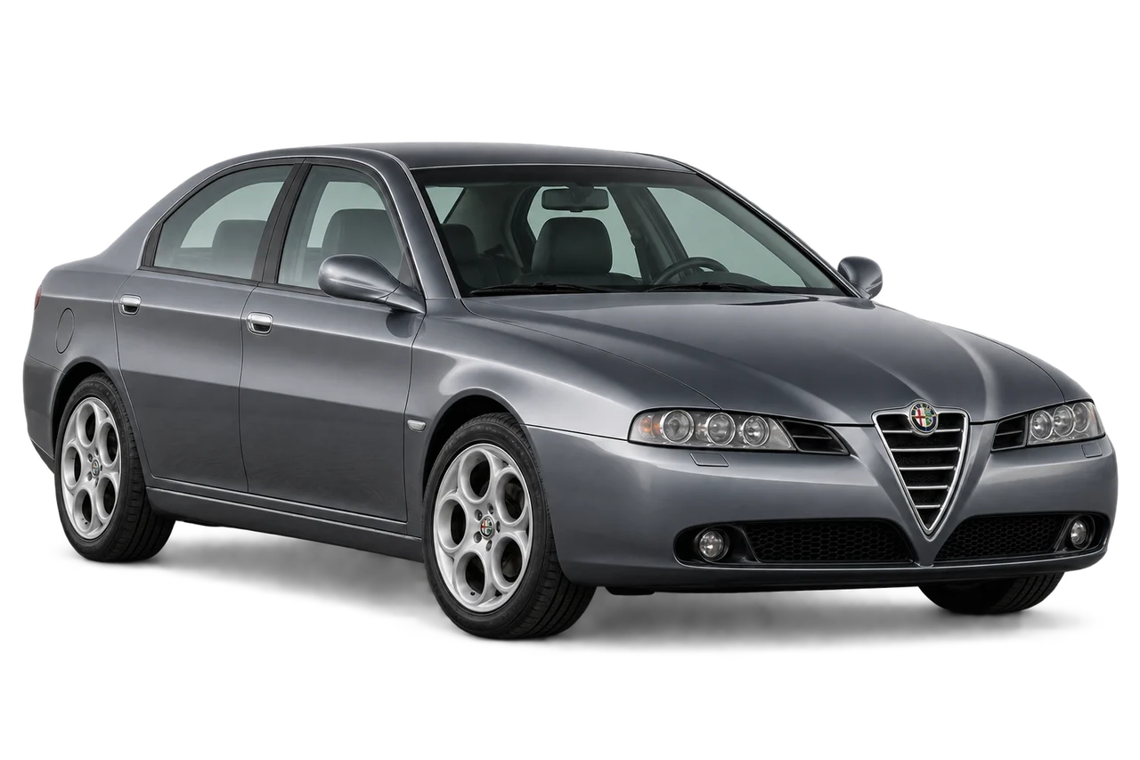 alfa-romeo 166 · Modelio iliustracija