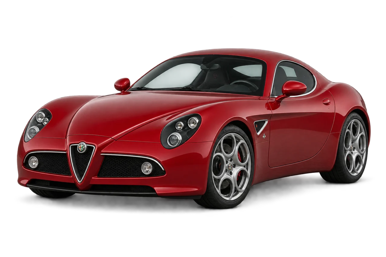 alfa-romeo 8C · Modelio iliustracija