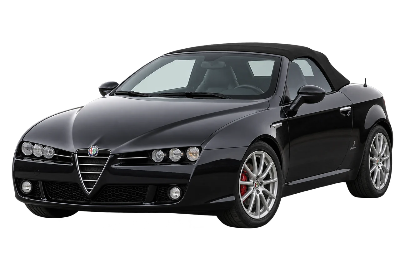 alfa-romeo Spider · Modelio iliustracija