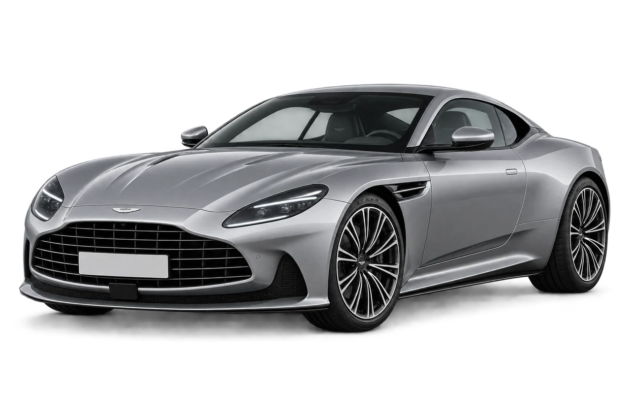 aston-martin DB12 · Modelio iliustracija