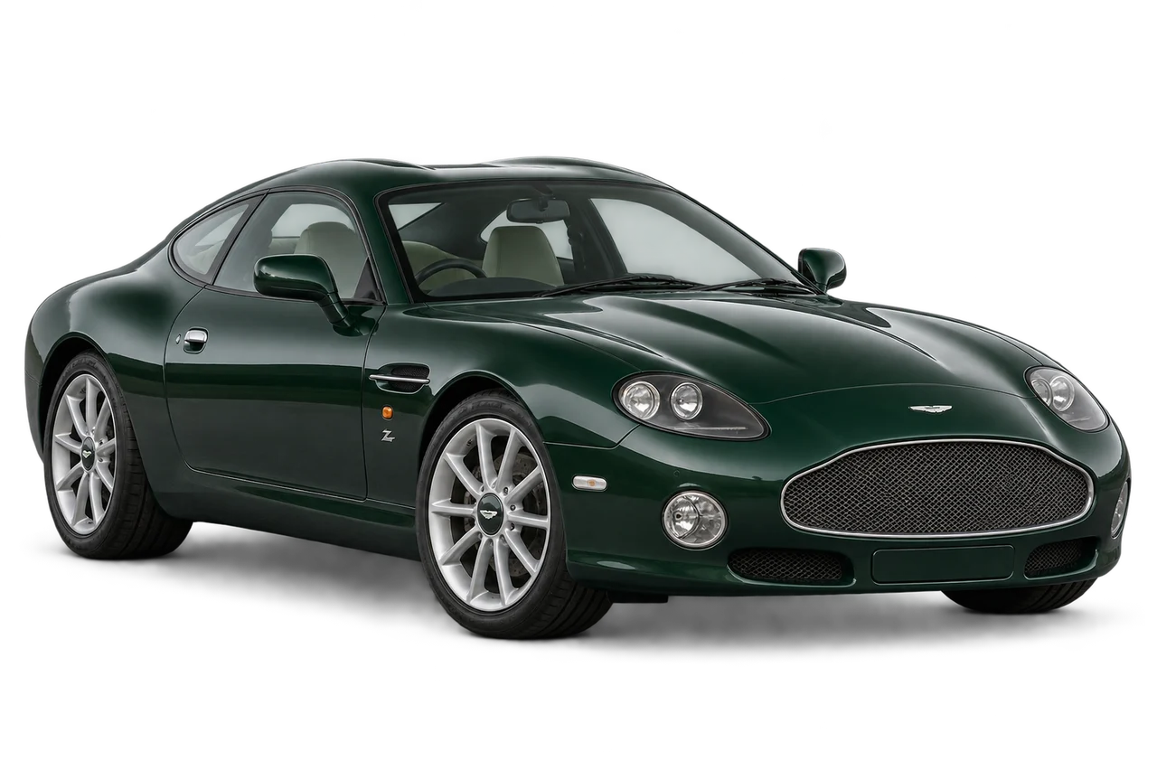 aston-martin DB7 · Modelio iliustracija