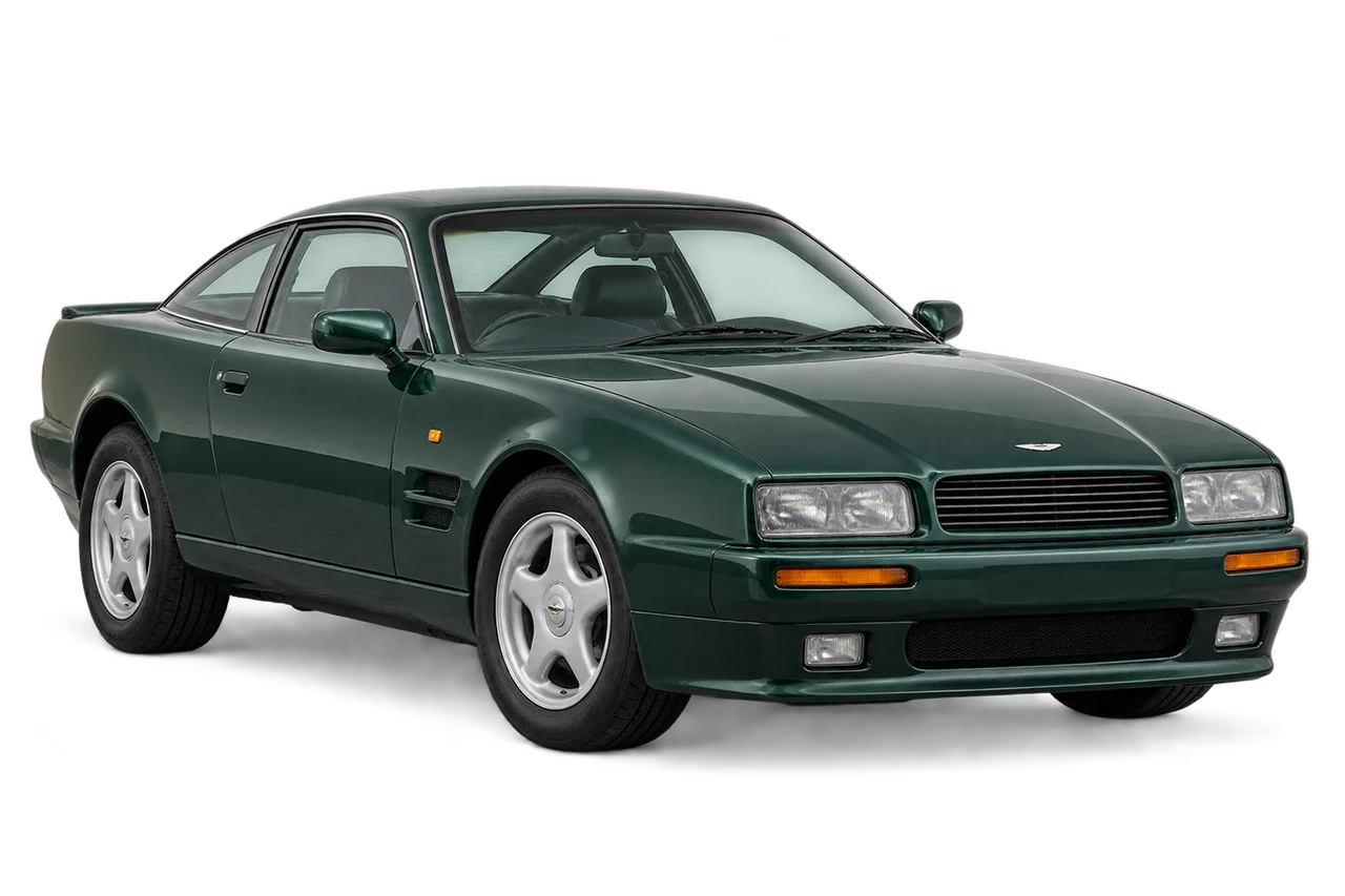 aston-martin Virage · Modelio iliustracija