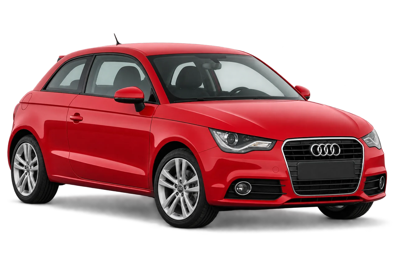 audi A1 · 8X (2010–2015) · Kartos iliustracija