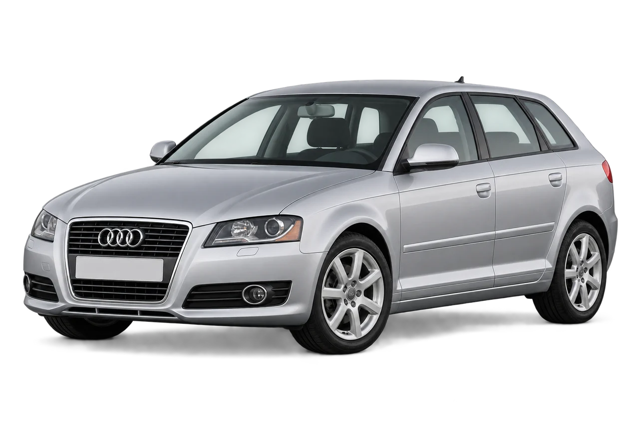 audi A3 · 8P FL (2008–2012) · Kartos iliustracija