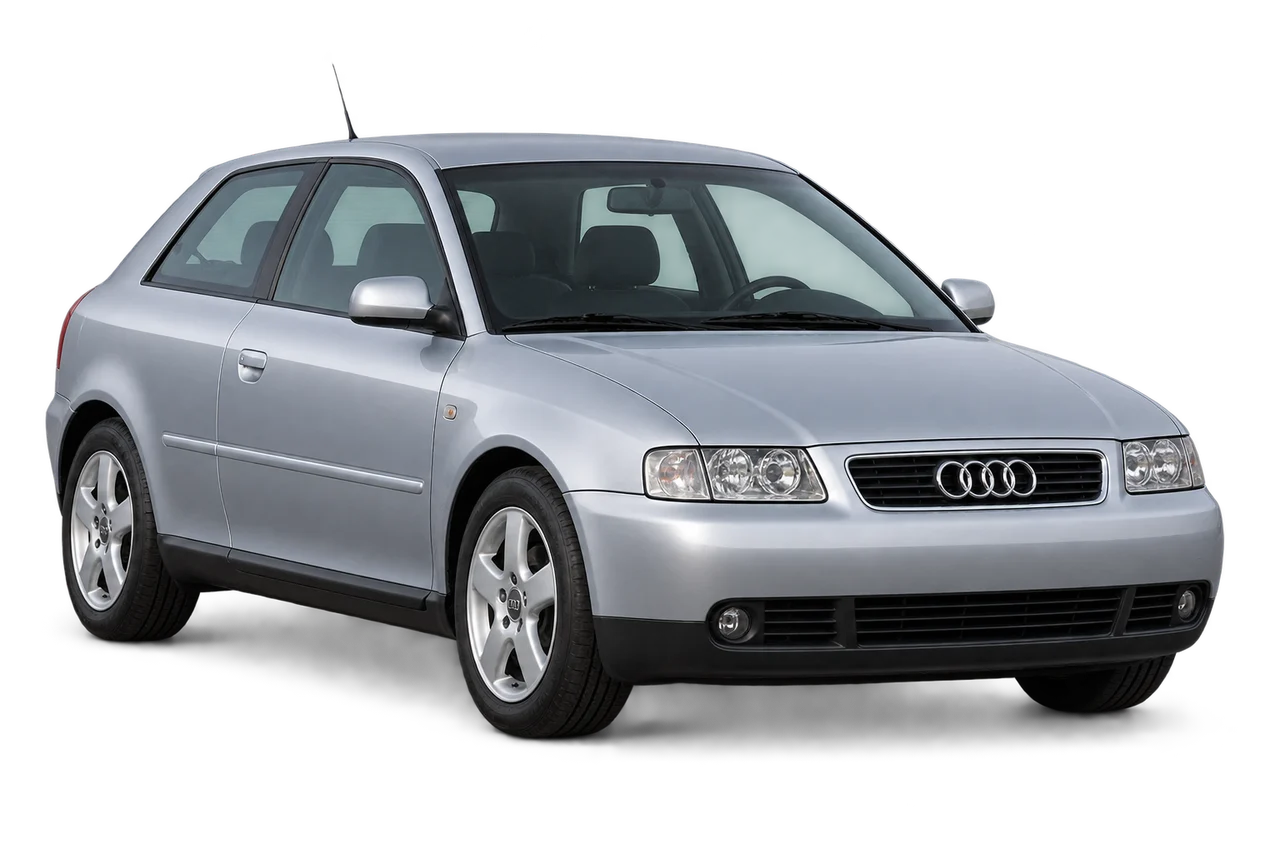 audi A3 · 8L (1996–2003) · Kartos iliustracija