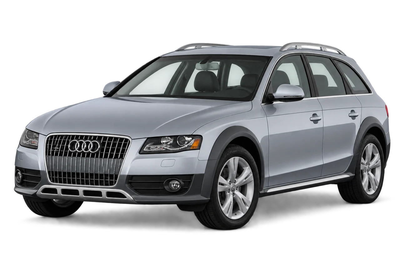 audi A4 Allroad · B8 (2009–2015) · Kartos iliustracija