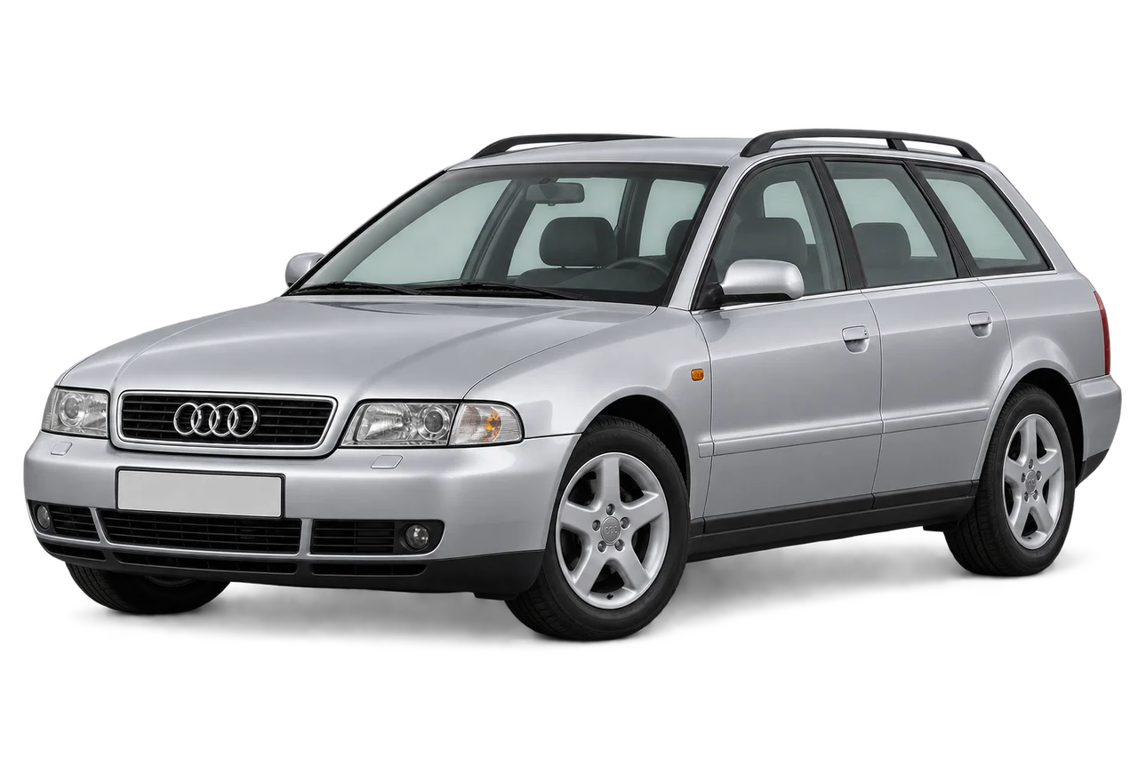 audi A4 · B5 (1994–2000) · Kartos iliustracija