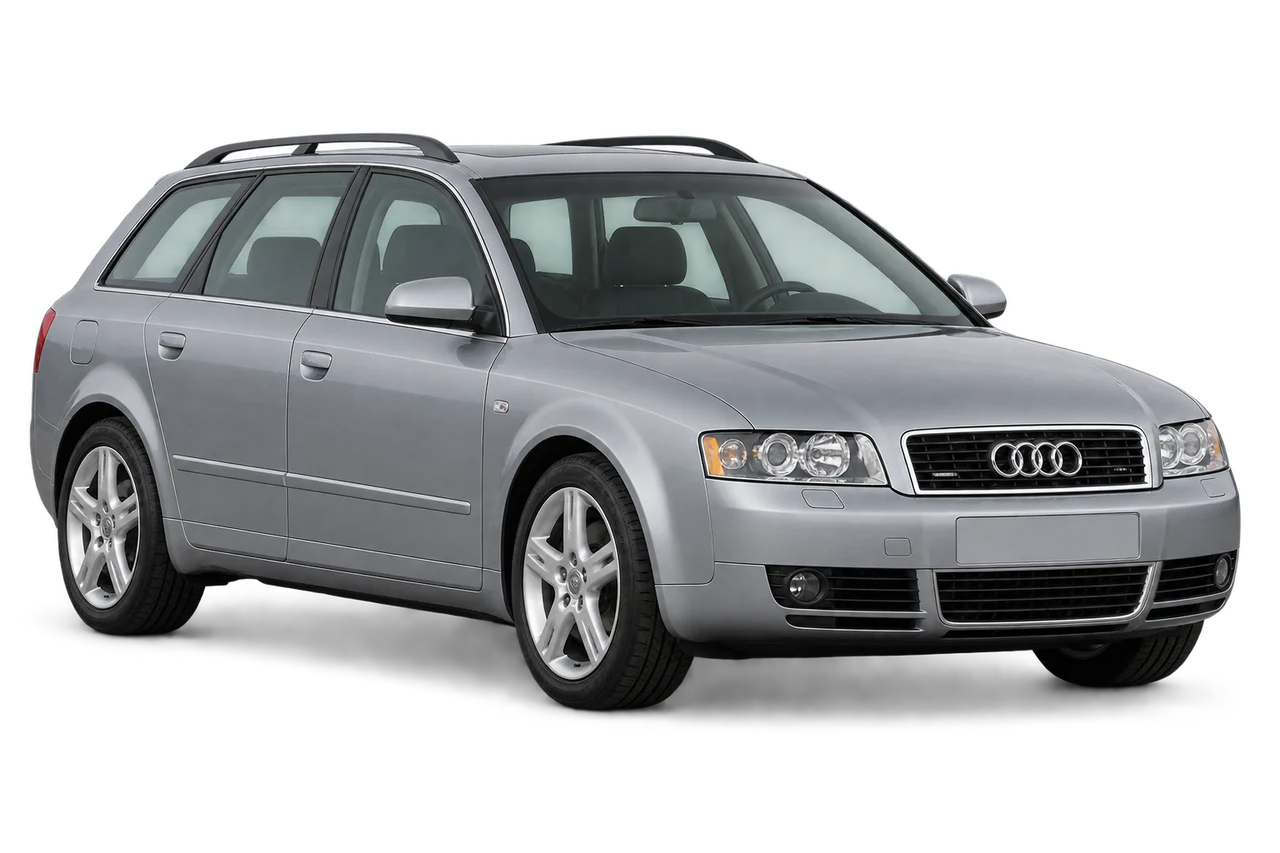 audi A4 · B6 (2000–2004) · Kartos iliustracija
