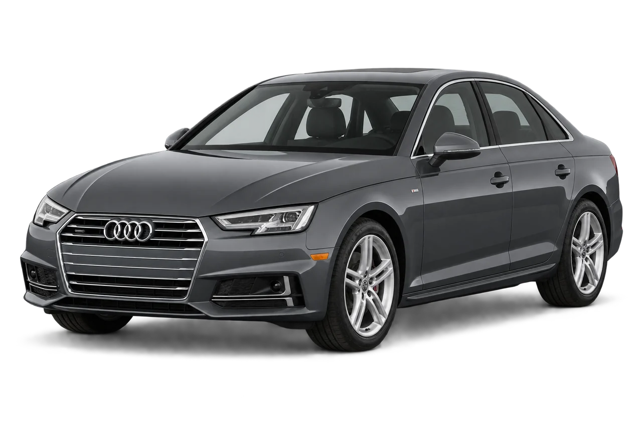 audi A4 · B9 (2015–2019) · Kartos iliustracija