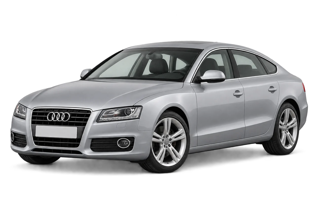audi A5 · 8T (2007–2011) · Kartos iliustracija