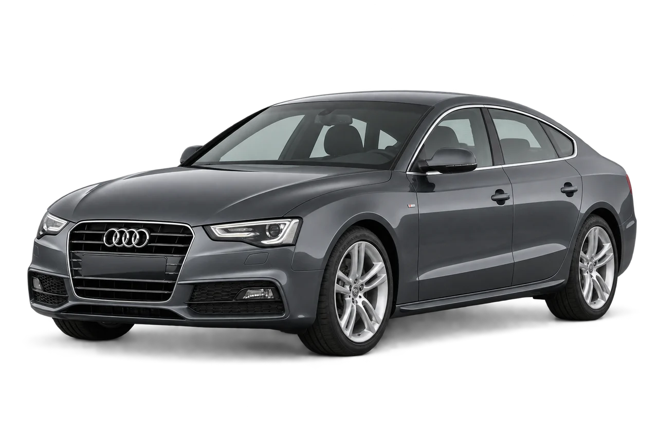 audi A5 · 8T FL (2011–2016) · Kartos iliustracija