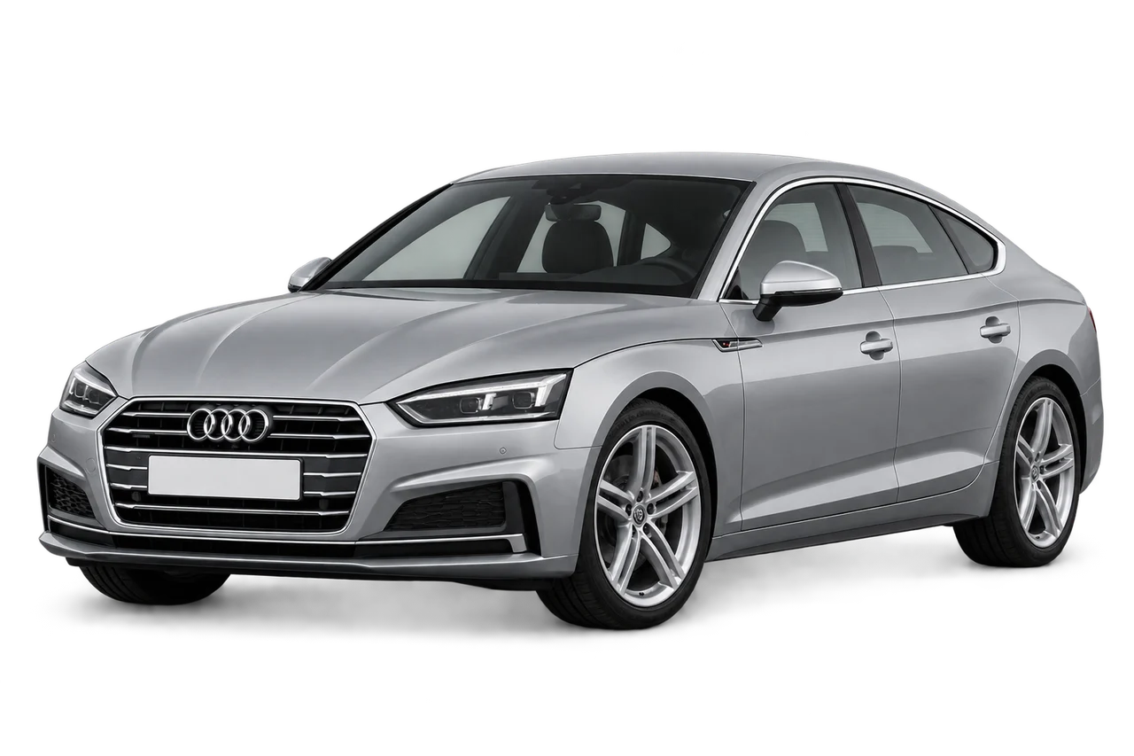 audi A5 · F5 (2016–2019) · Kartos iliustracija