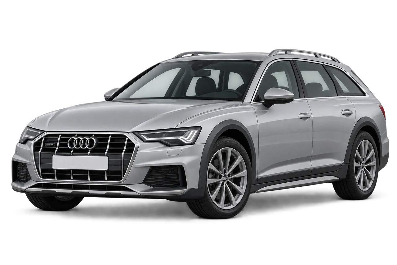 audi A6 Allroad · Modelio iliustracija