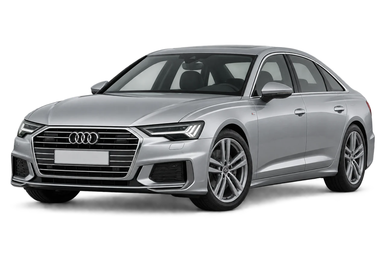 audi A6 · Modelio iliustracija