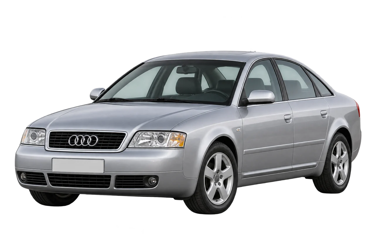 audi A6 · C5 (1997–2004) · Kartos iliustracija