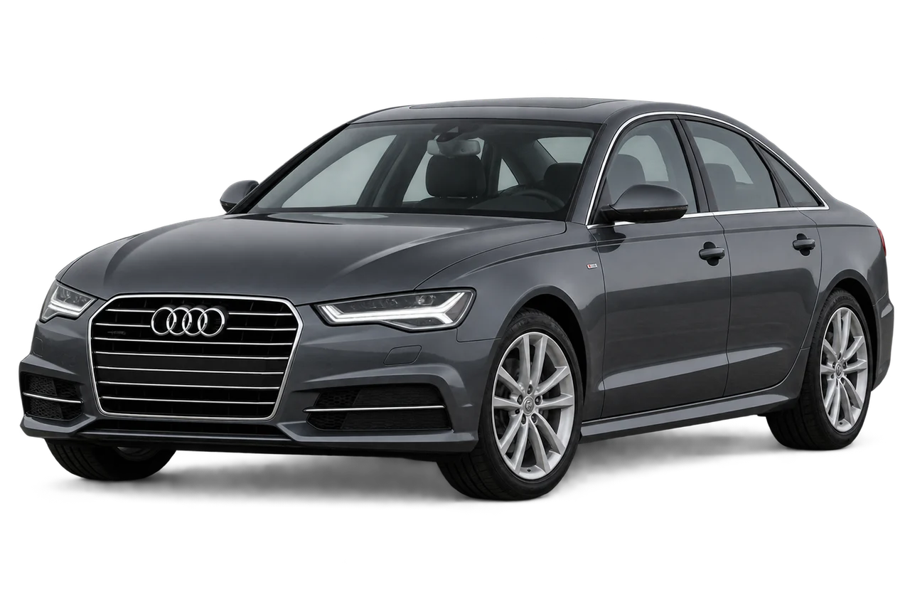 audi A6 · C7 FL (2014–2018) · Kartos iliustracija