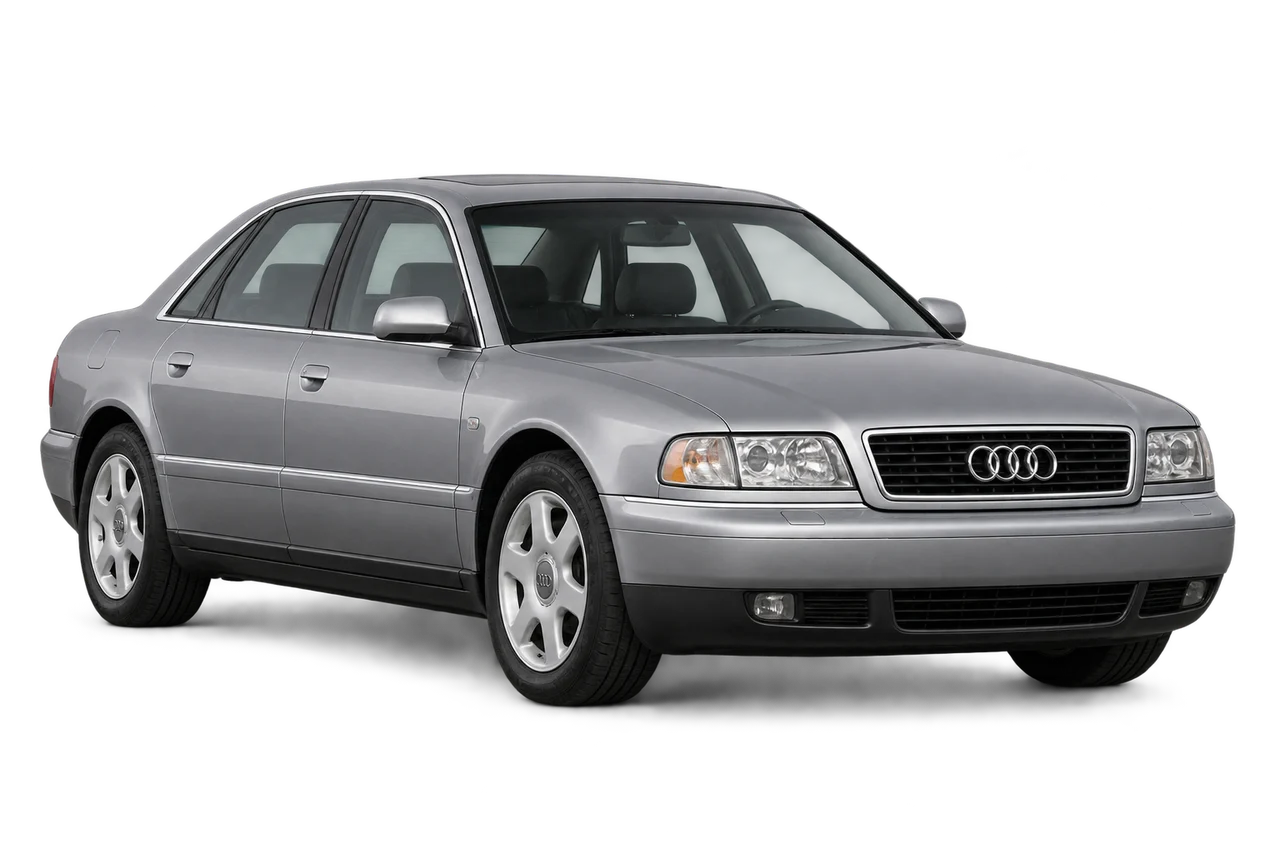 audi A8 · D2 (1994–2002) · Kartos iliustracija