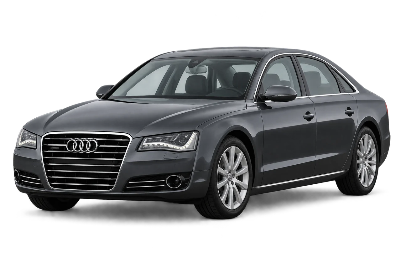 audi A8 · D4 (2010–2013) · Kartos iliustracija
