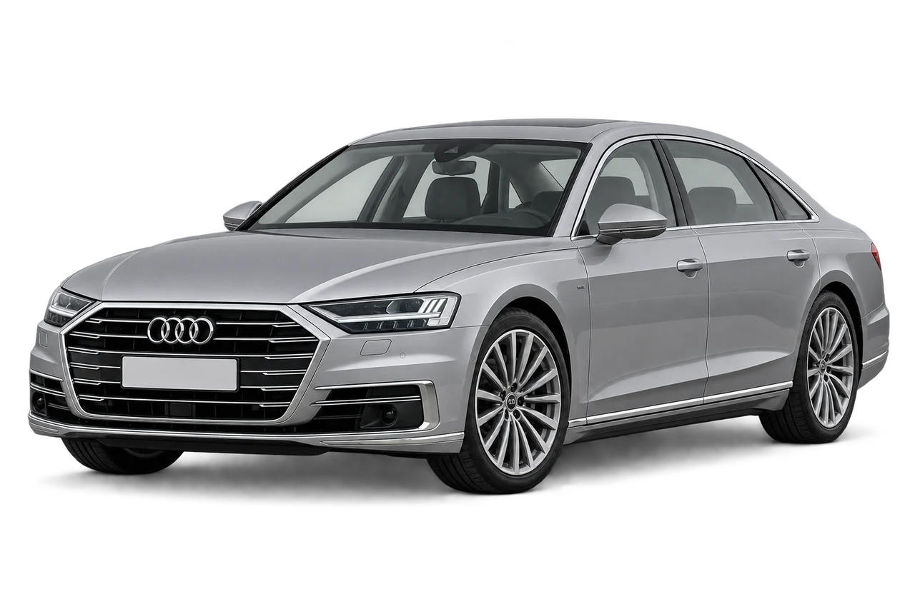 audi A8 · D5 (2017–2021) · Kartos iliustracija