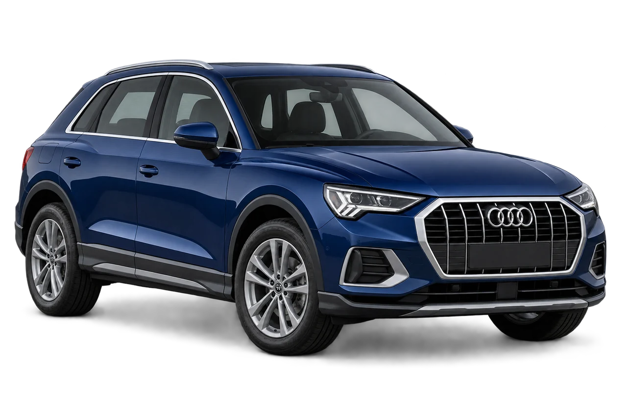 audi Q3 · F3 (2018–2025) · Kartos iliustracija