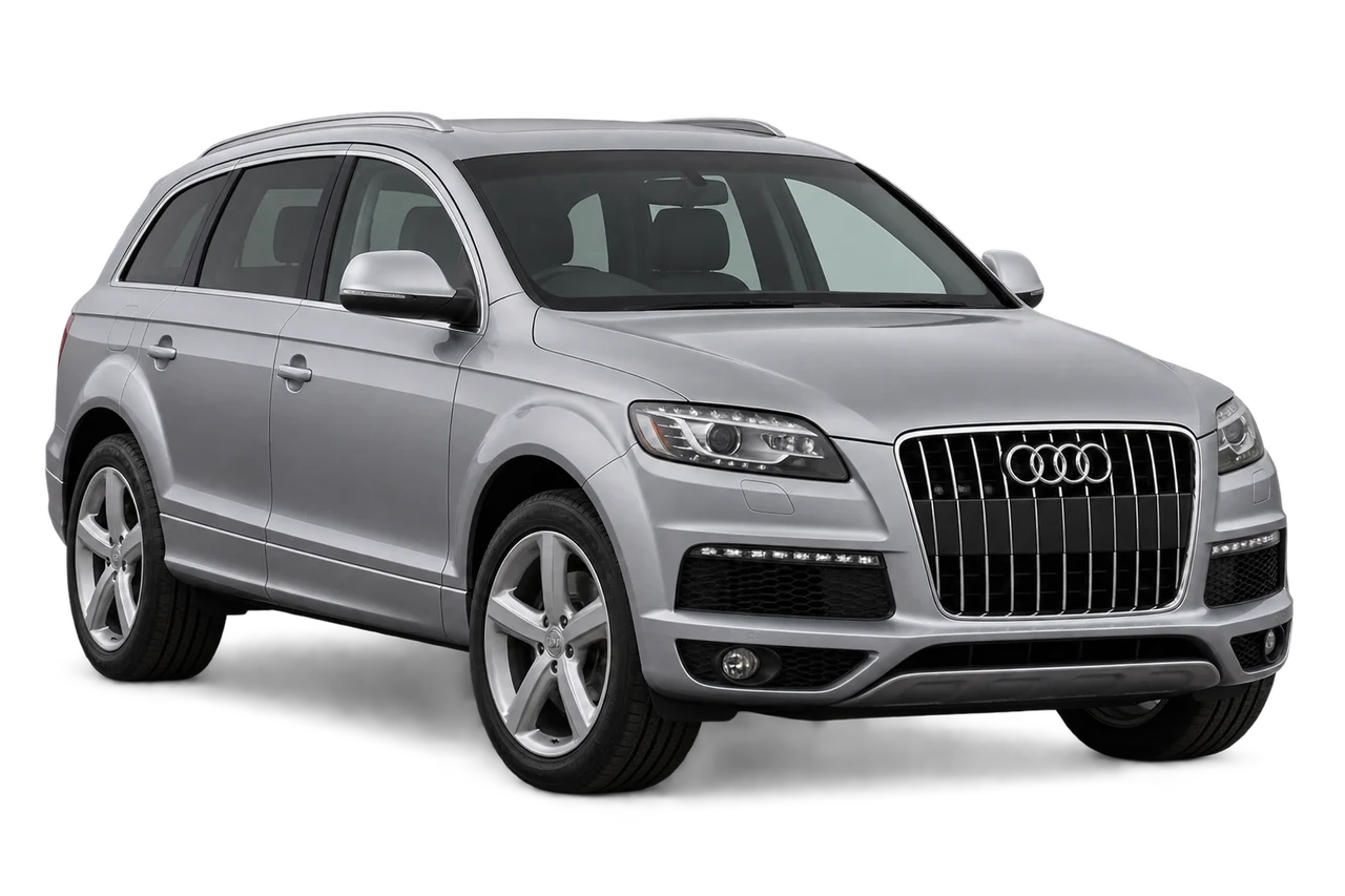 audi Q7 · 4L FL (2009–2015) · Kartos iliustracija