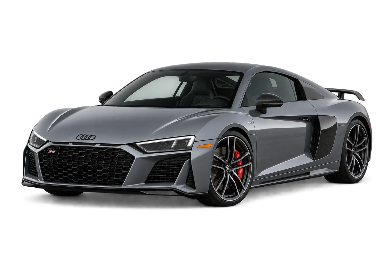 audi R8 · Modelio iliustracija