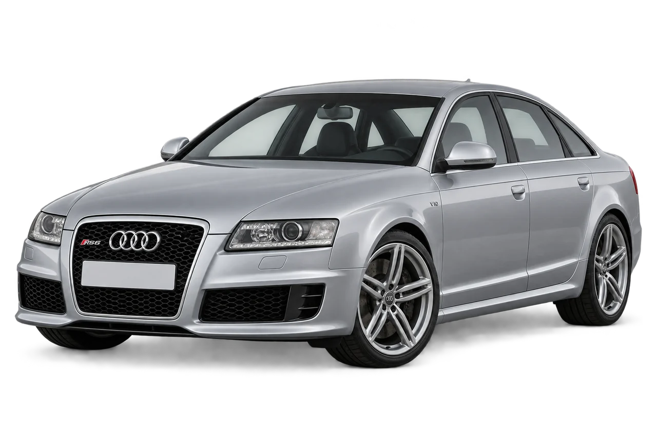 audi RS6 · Modelio iliustracija