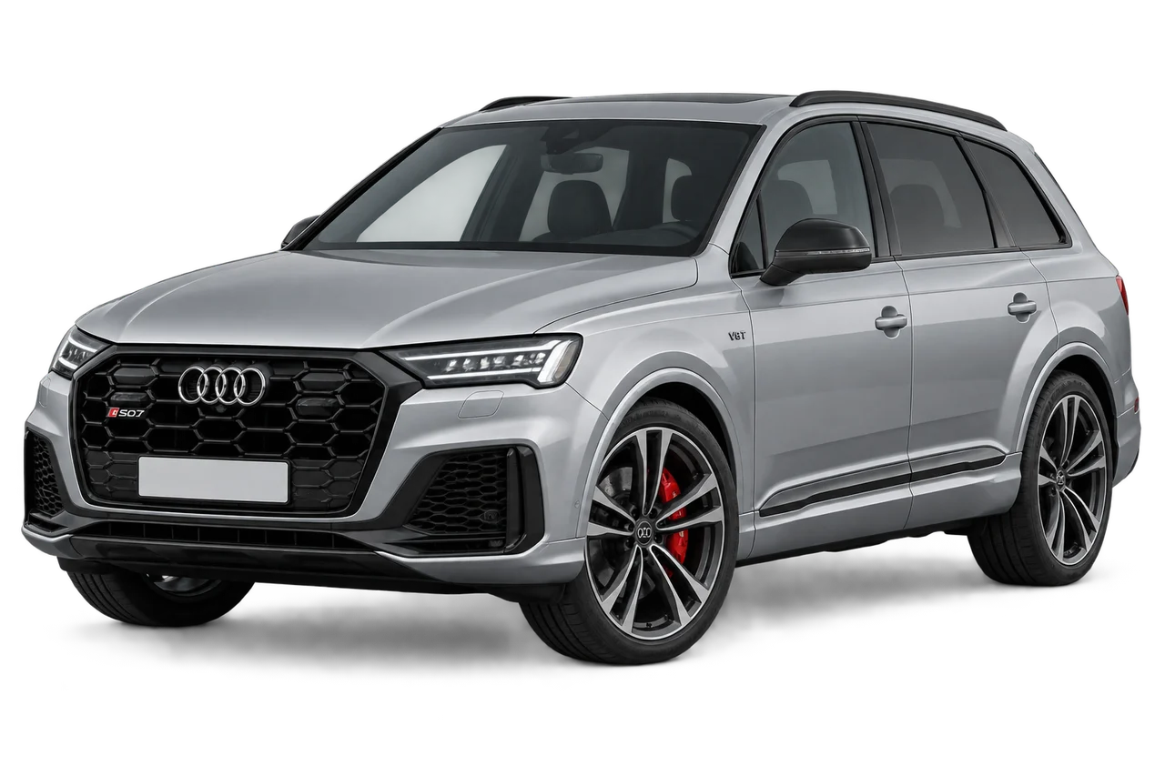 audi SQ7 · Modelio iliustracija