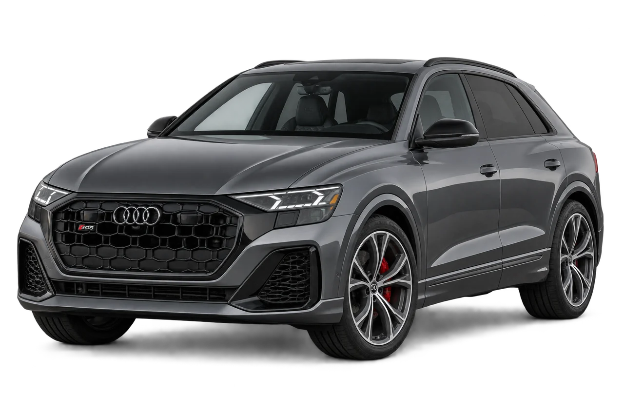 audi SQ8 · Modelio iliustracija