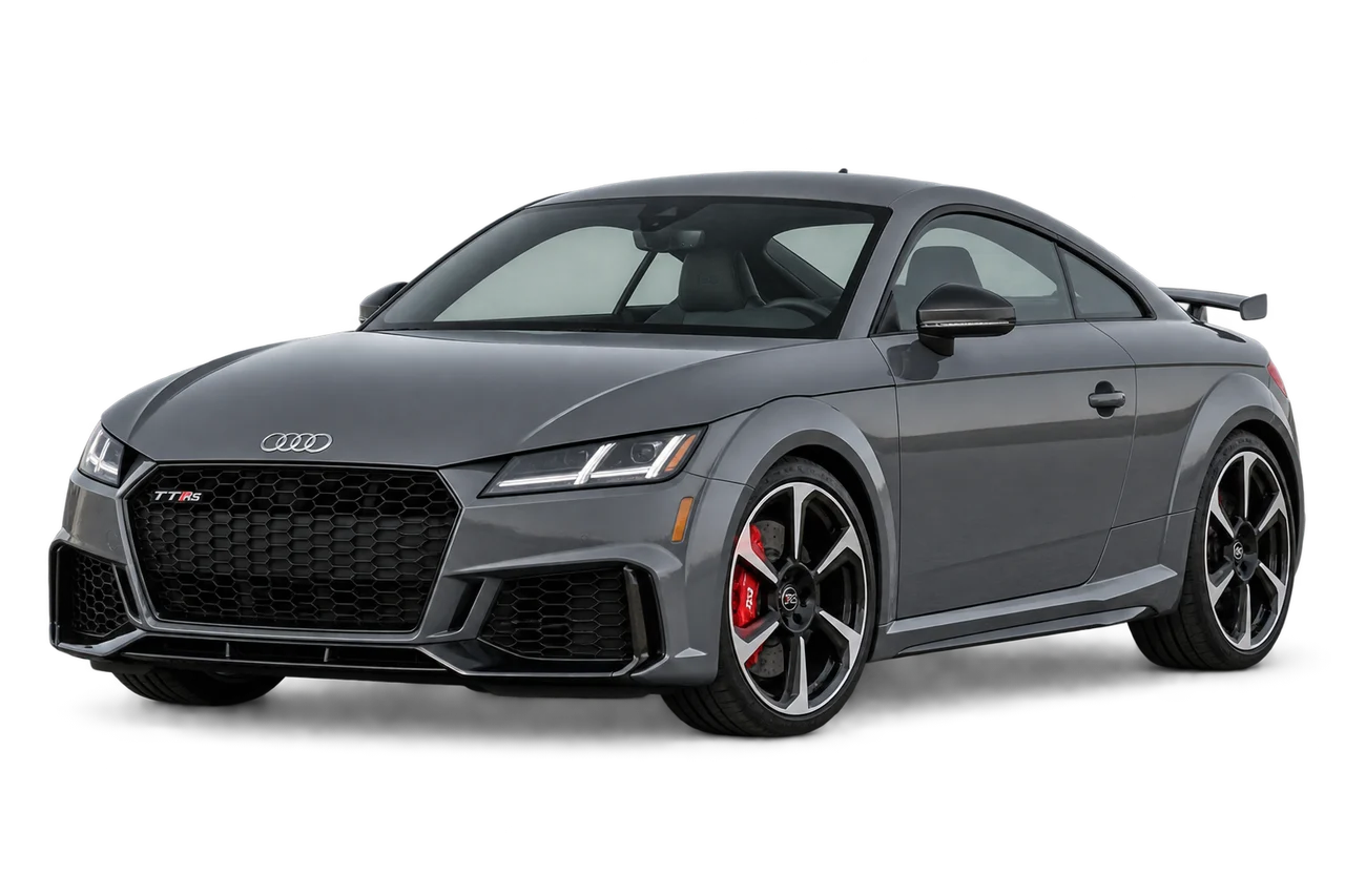 audi TT RS · Modelio iliustracija