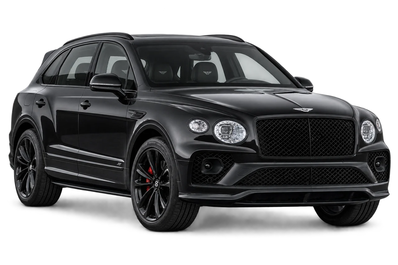 bentley Bentayga · Modelio iliustracija
