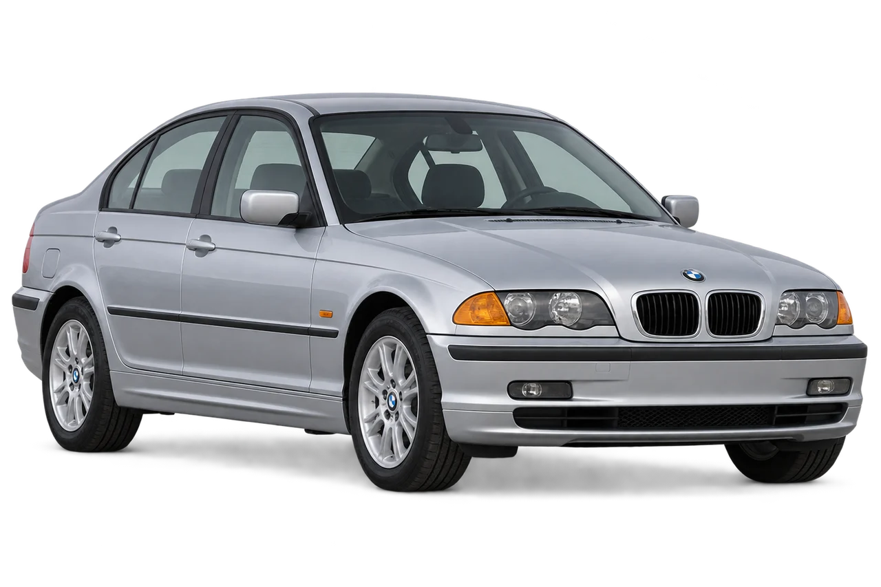 bmw 3 serija · E46 (1998–2006) · Kartos iliustracija