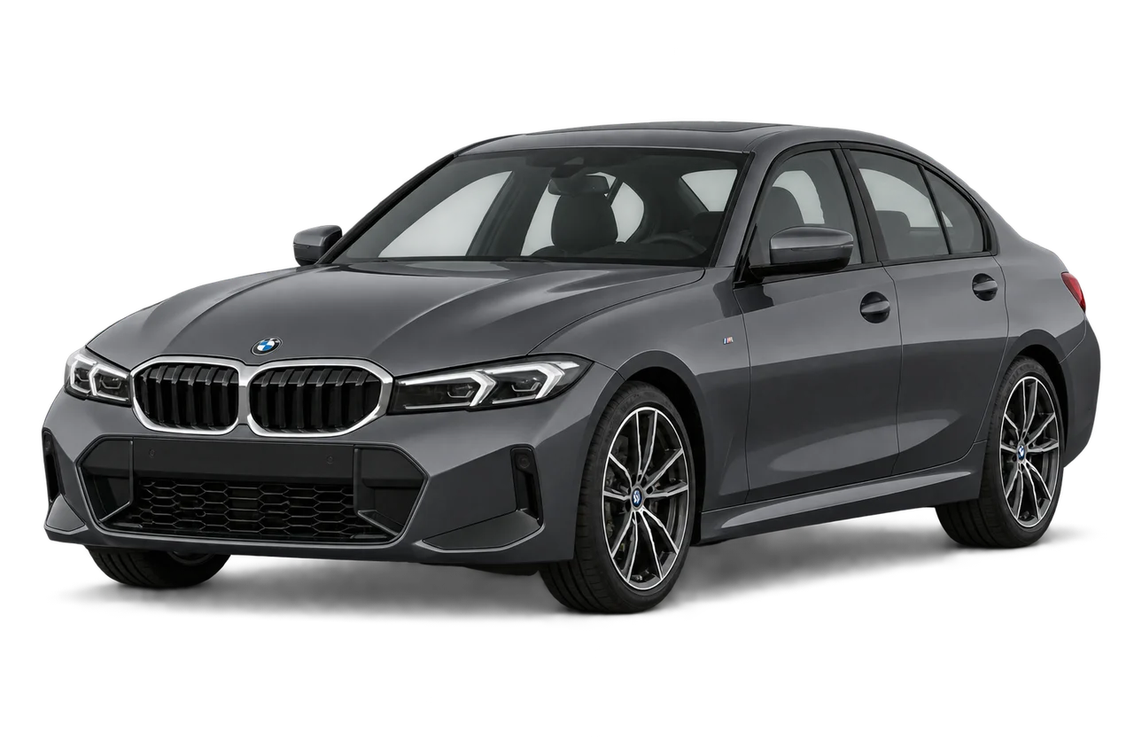 bmw 3 serija · G20/G21 LCI (2022–dabar) · Kartos iliustracija