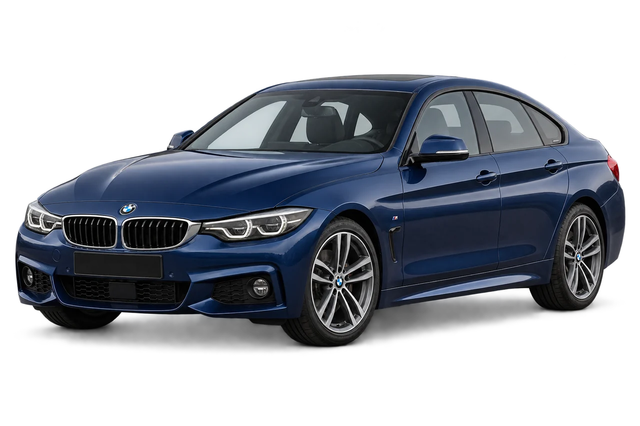 bmw 4 Gran Coupé · Modelio iliustracija