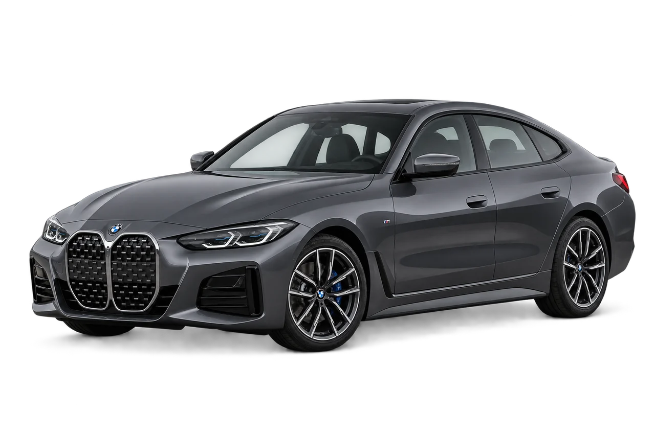 bmw 4 Gran Coupé · G26 (2021–dabar) · Kartos iliustracija
