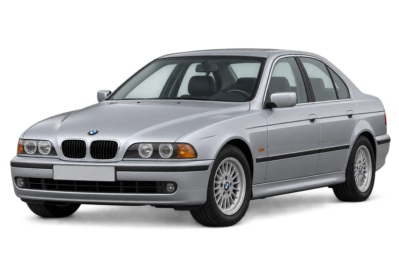 bmw 5 serija · E39 (1995–2003) · Kartos iliustracija