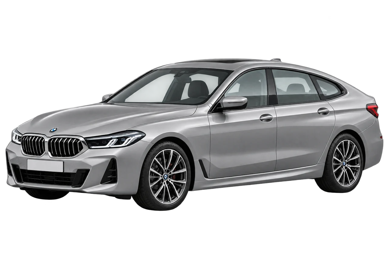 bmw 6 GT · Modelio iliustracija