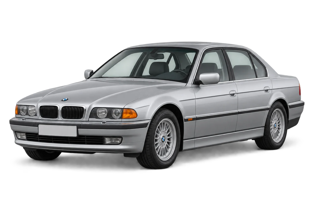 bmw 7 serija · E38 (1994–2001) · Kartos iliustracija