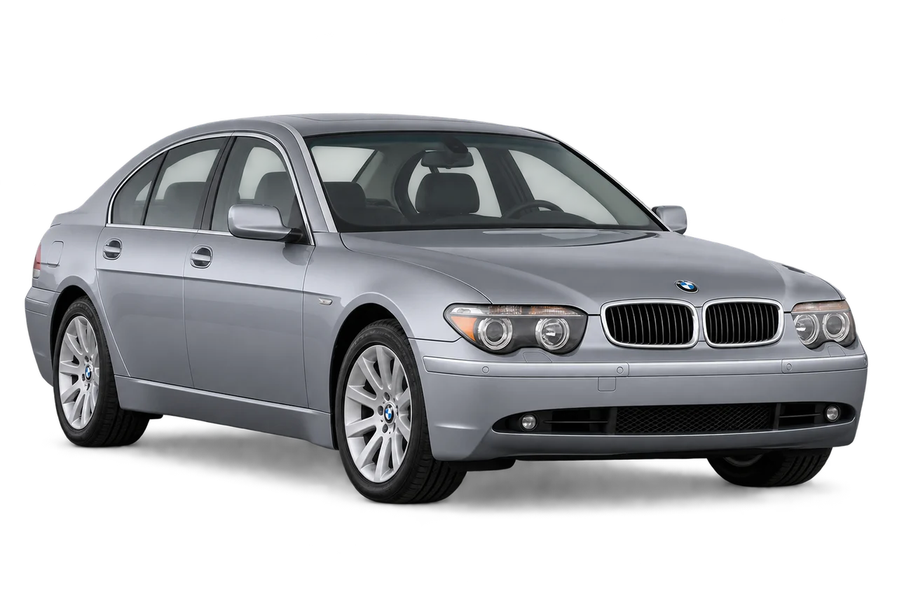 bmw 7 serija · E65/E66 (2001–2005) · Kartos iliustracija