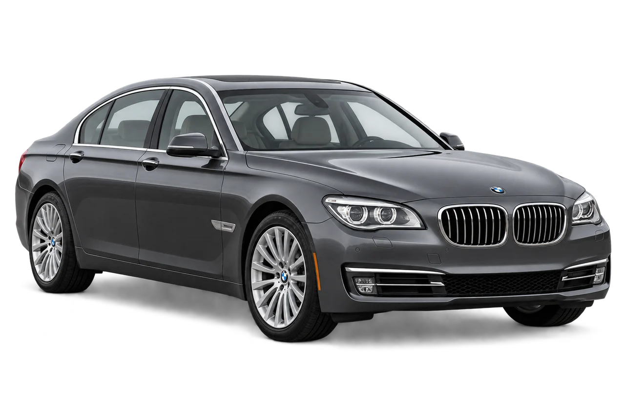 bmw 7 serija · F01/F02 LCI (2012–2015) · Kartos iliustracija