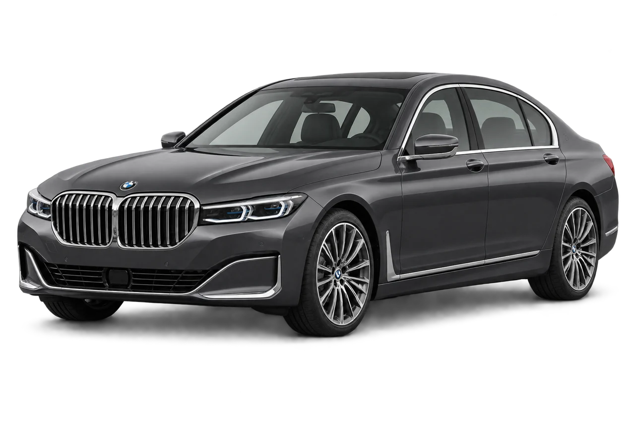 bmw 7 serija · Modelio iliustracija