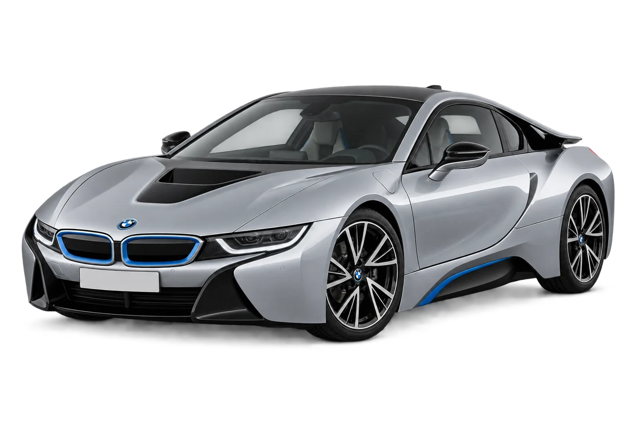 bmw i8 · I12 (2014–2020) · Kartos iliustracija