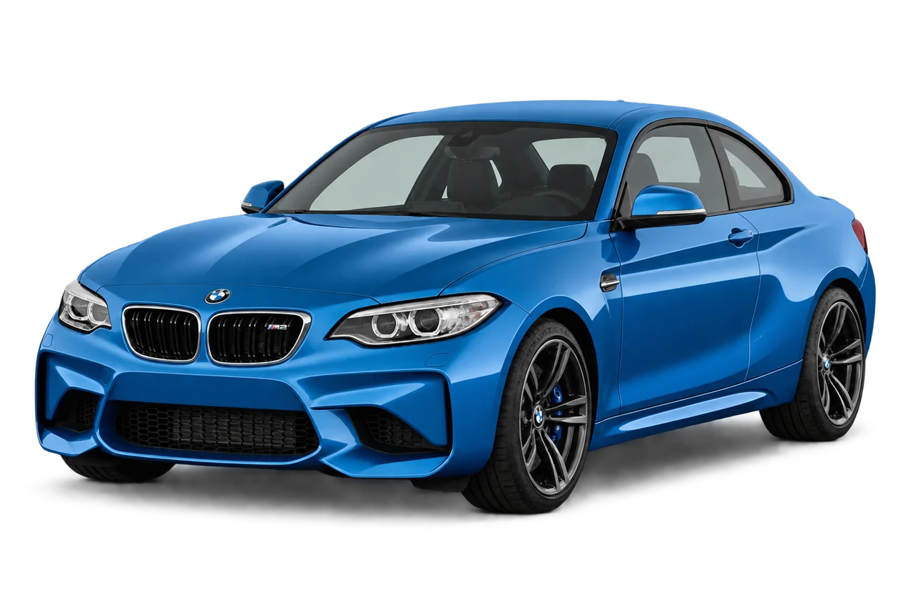 bmw M2 · F87 (2015–2018) · Kartos iliustracija