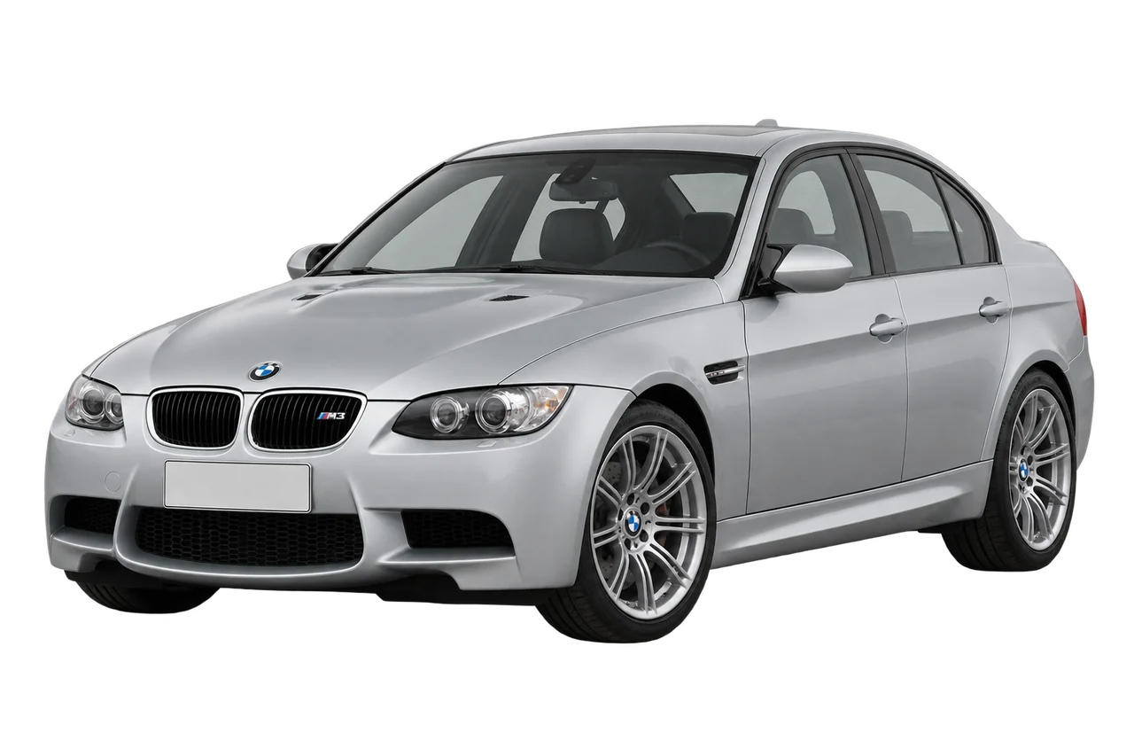 bmw M3 · E90/E92/E93 (2007–2013) · Kartos iliustracija