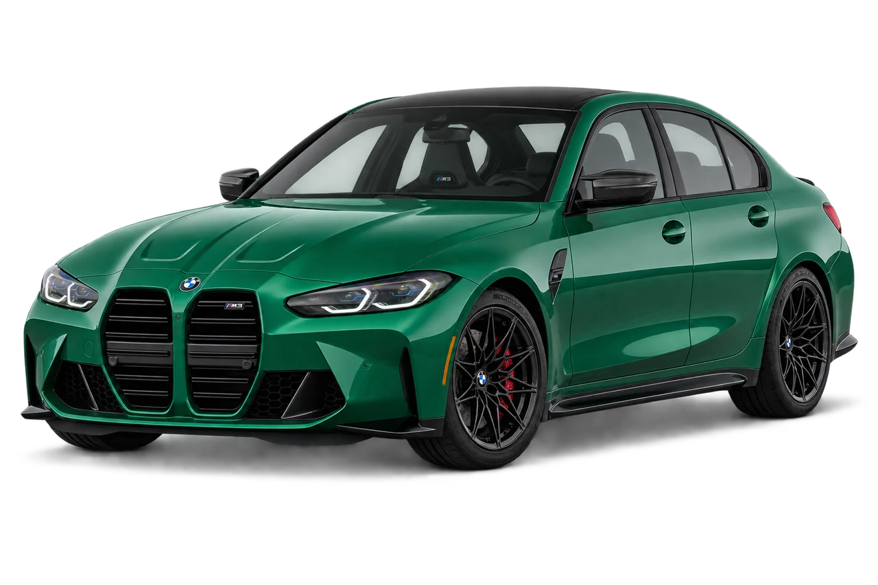 bmw M3 · Modelio iliustracija