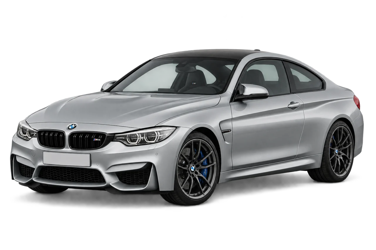 bmw M4 · F82/F83 (2014–2020) · Kartos iliustracija