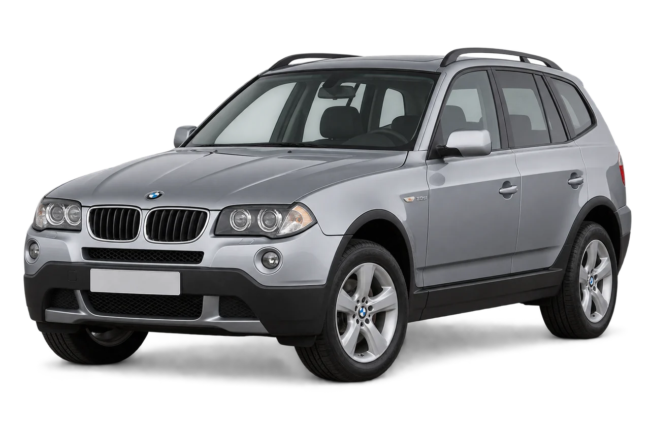 bmw X3 · E83 LCI (2006–2010) · Kartos iliustracija