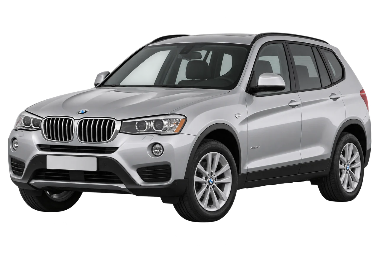 bmw X3 · F25 LCI (2014–2017) · Kartos iliustracija